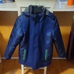 MAGELLAN Outdoors Boy's Navy and Camo Performance Jacket